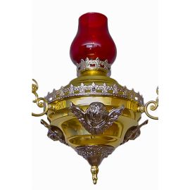 Lampa wieczna, elektryczna - wys. 90 cm, szer. 41 cm (S11) - LAMPKI WIECZNE