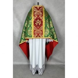 Zestaw kapa + welon liturgiczny (12K) - KAPY LITURGICZNE - zdjęcie 6 - Zestaw kapa + welon liturgiczny (12K)
