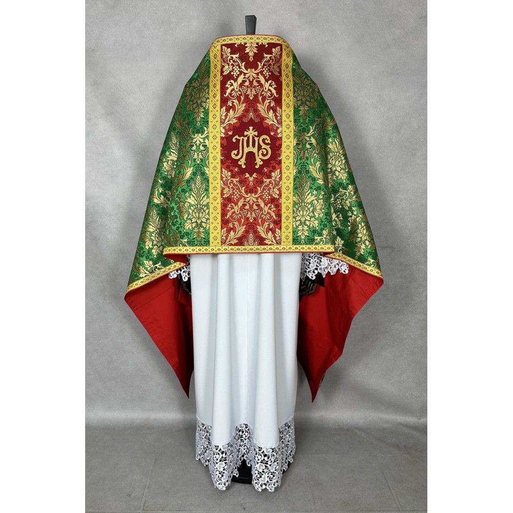 Zestaw kapa + welon liturgiczny (12K) - KAPY LITURGICZNE - zdjęcie 6 - Zestaw kapa + welon liturgiczny (12K)