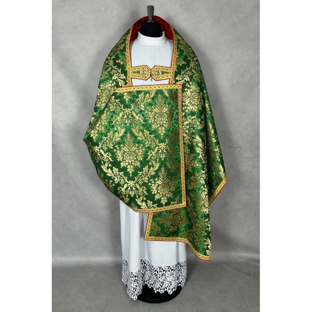 Zestaw kapa + welon liturgiczny (12K) - KAPY LITURGICZNE - zdjęcie 5 - Zestaw kapa + welon liturgiczny (12K)