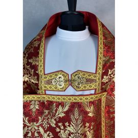 Zestaw kapa rzymska + welon liturgiczny (13K) - KAPY LITURGICZNE - zdjęcie 7 - Zestaw kapa rzymska + welon liturgiczny (13K)