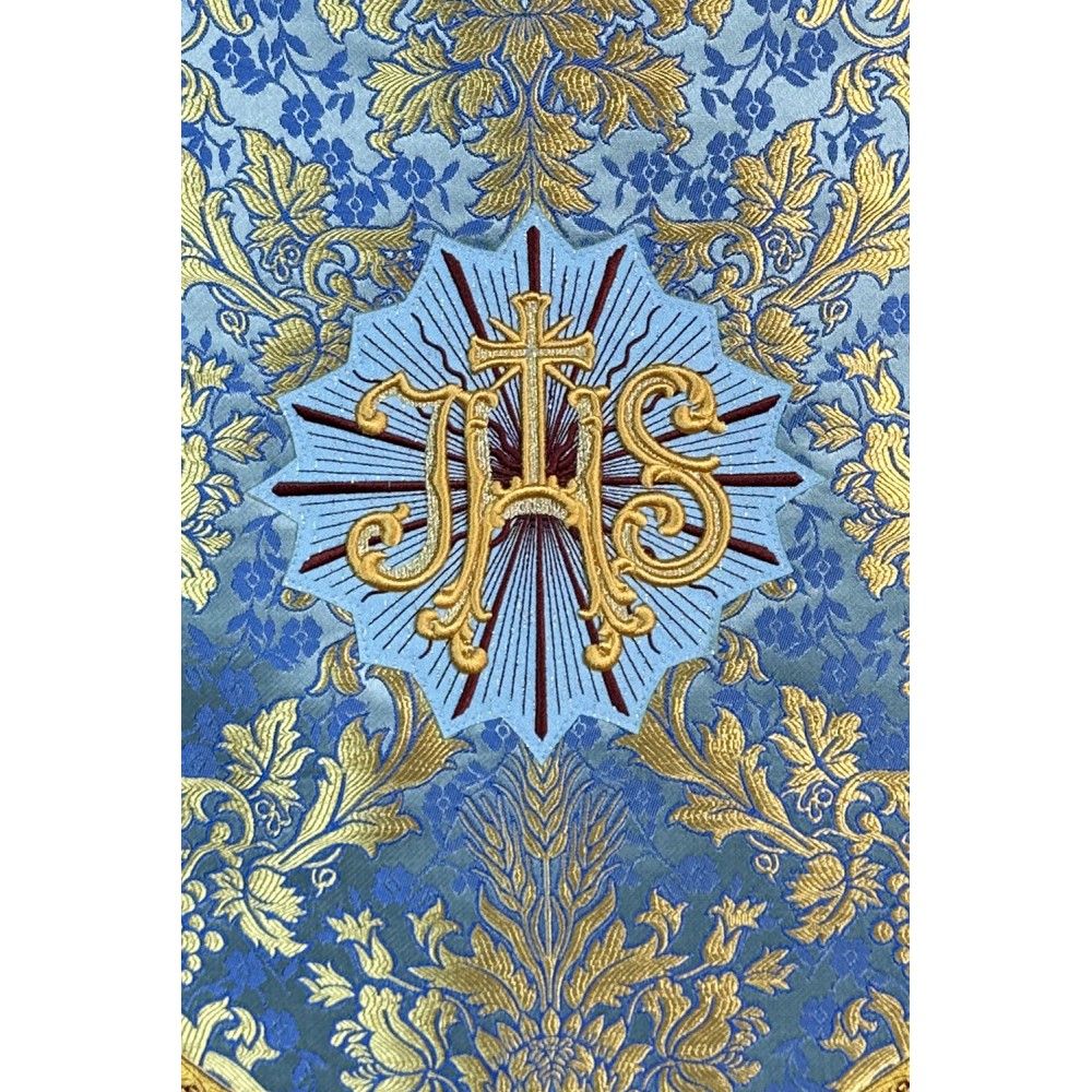 Zestaw kapa rzymska + welon liturgiczny (13K) - KAPY LITURGICZNE - zdjęcie 9 - Zestaw kapa rzymska + welon liturgiczny (13K)