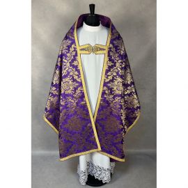 Zestaw kapa rzymska + welon liturgiczny (14K) - WELONY - zdjęcie 4 - Zestaw kapa rzymska + welon liturgiczny (14K)
