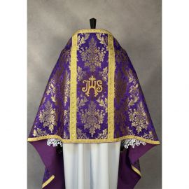 Zestaw kapa rzymska + welon liturgiczny (14K) - WELONY - zdjęcie 5 - Zestaw kapa rzymska + welon liturgiczny (14K)