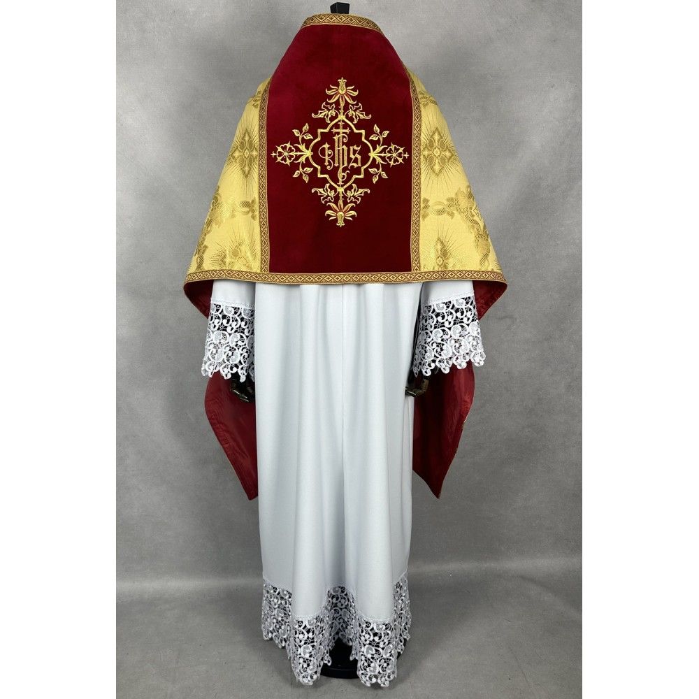 Welon liturgiczny, złoty, tkanina żakard (28K) - WELONY - zdjęcie 2 - Welon liturgiczny, złoty, tkanina żakard (28K)