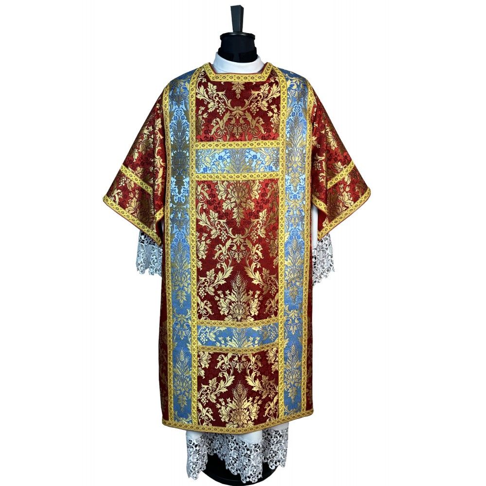 Dalmatyka semi-gotycka ze stułą diakońską i manipularzem (36K) - DALMATYKI - Nowość