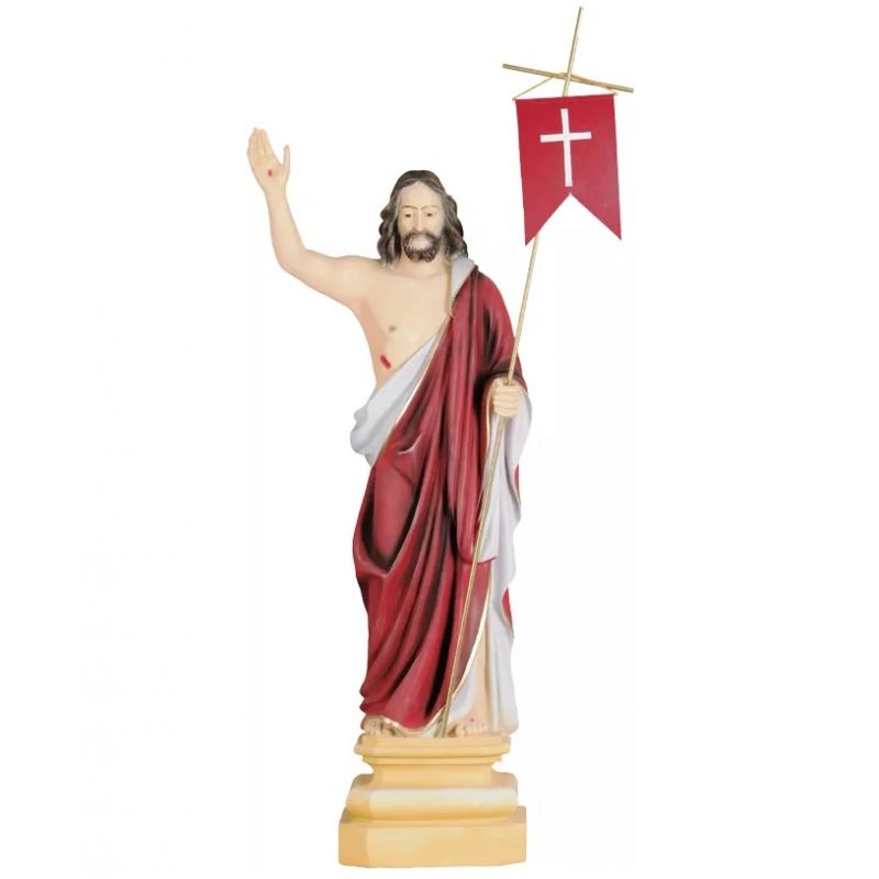 Figura Chrystus Zmartwychwstały 118 cm - Chrystus - Figura Chrystus Zmartwychwstały 118 cm