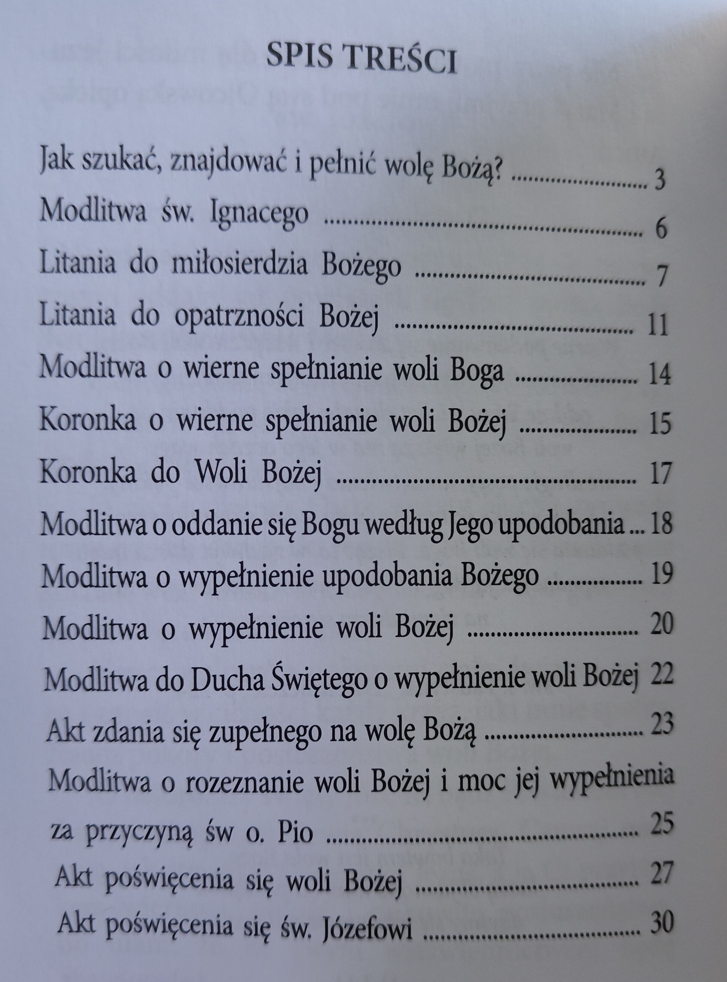 Modlitwy o pełnienie Woli Bożej - MODLITEWNIKI - zdjęcie 2 - Modlitwy o pełnienie Woli Bożej