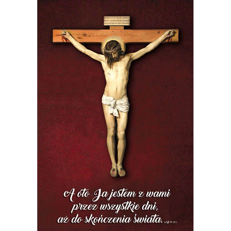 Plakat Wielkanocny - Oto ja jestem - PLAKATY - Nowość