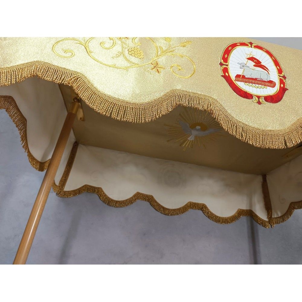 Baldachim haftowany na 2 drzewce (3K) - Baldachimy haftowane - zdjęcie 3 - Baldachim haftowany na 2 drzewce (3K)