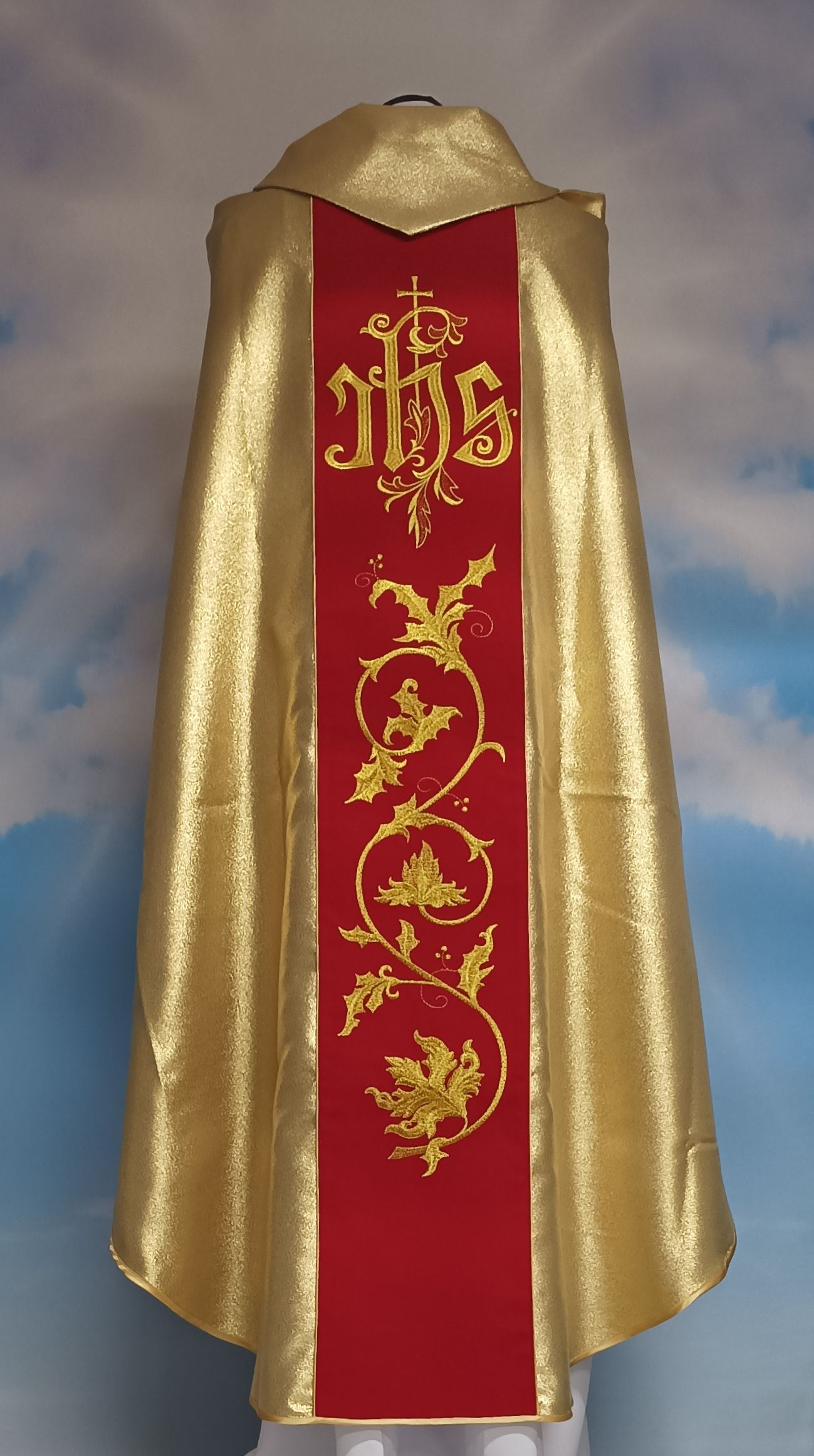 Ornat z wizerunkiem św. Andrzeja Apostoła - Ornaty z wizerunkiem świętych - zdjęcie 3 - Ornat z wizerunkiem św. Andrzeja Apostoła