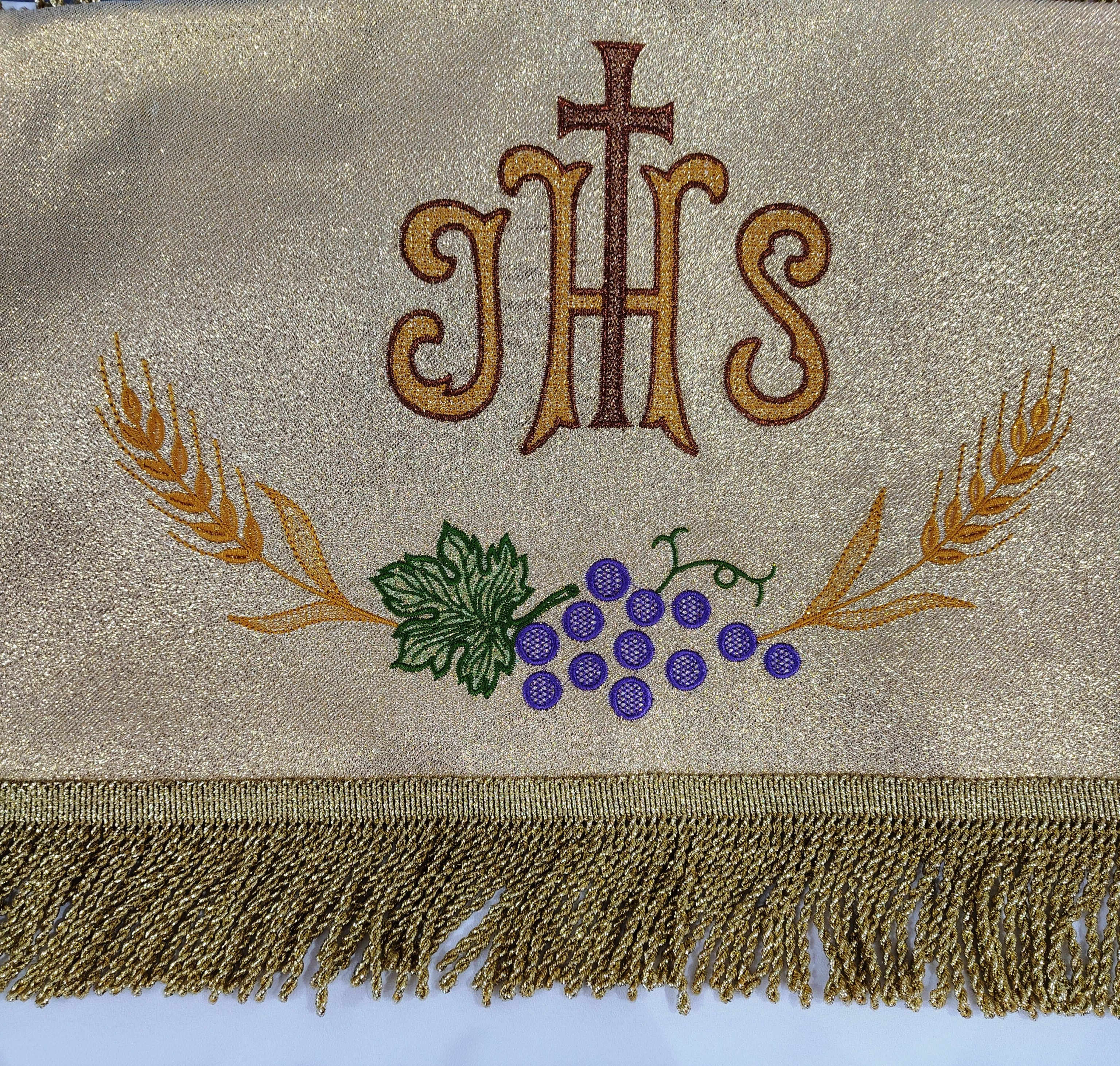 Baldachim złoty 140x170 z usztywnieniem (4) - BALDACHIMY - zdjęcie 8 - Baldachim złoty 140x170 z usztywnieniem