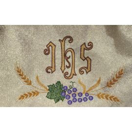 Baldachim złoty 110x140 z usztywnieniem (4) - BALDACHIMY - zdjęcie 3 - Baldachim złoty 110x140 z usztywnieniem (4)