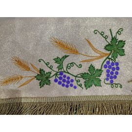 Baldachim złoty 110x140 z usztywnieniem (4) - BALDACHIMY - zdjęcie 6 - Baldachim złoty 110x140 z usztywnieniem (4)