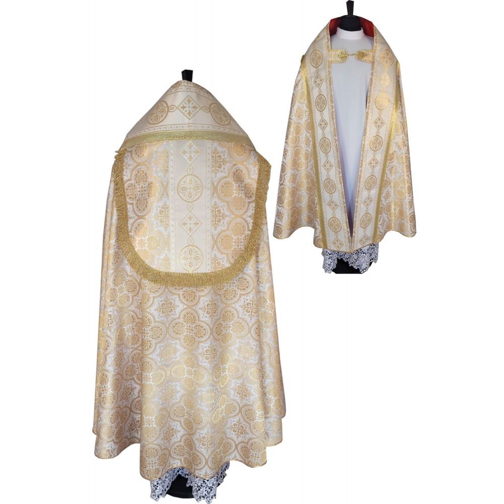 Kapa haftowana wzór rzymski (83) - KAPY LITURGICZNE - Nowość