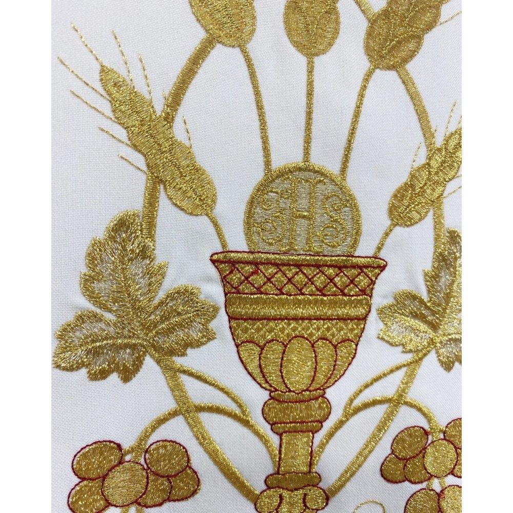 Ornat gotycki, haftowany Jan Chrzciciel (84K) - Ornaty z wizerunkiem świętych - zdjęcie 4 - Ornat gotycki, haftowany Jan Chrzciciel (84K)