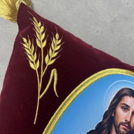 Poduszka procesyjna Serce Pana Jezusa - nadruk (1K) - Poduszki procesyjne - zdjęcie 2 - Poduszka procesyjna Serce Pana Jezusa - nadruk (1K)
