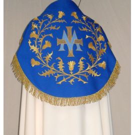 Kapa Maryjna Haftowana + stuła - KAPY LITURGICZNE - zdjęcie 2 - Kapa Maryjna Haftowana