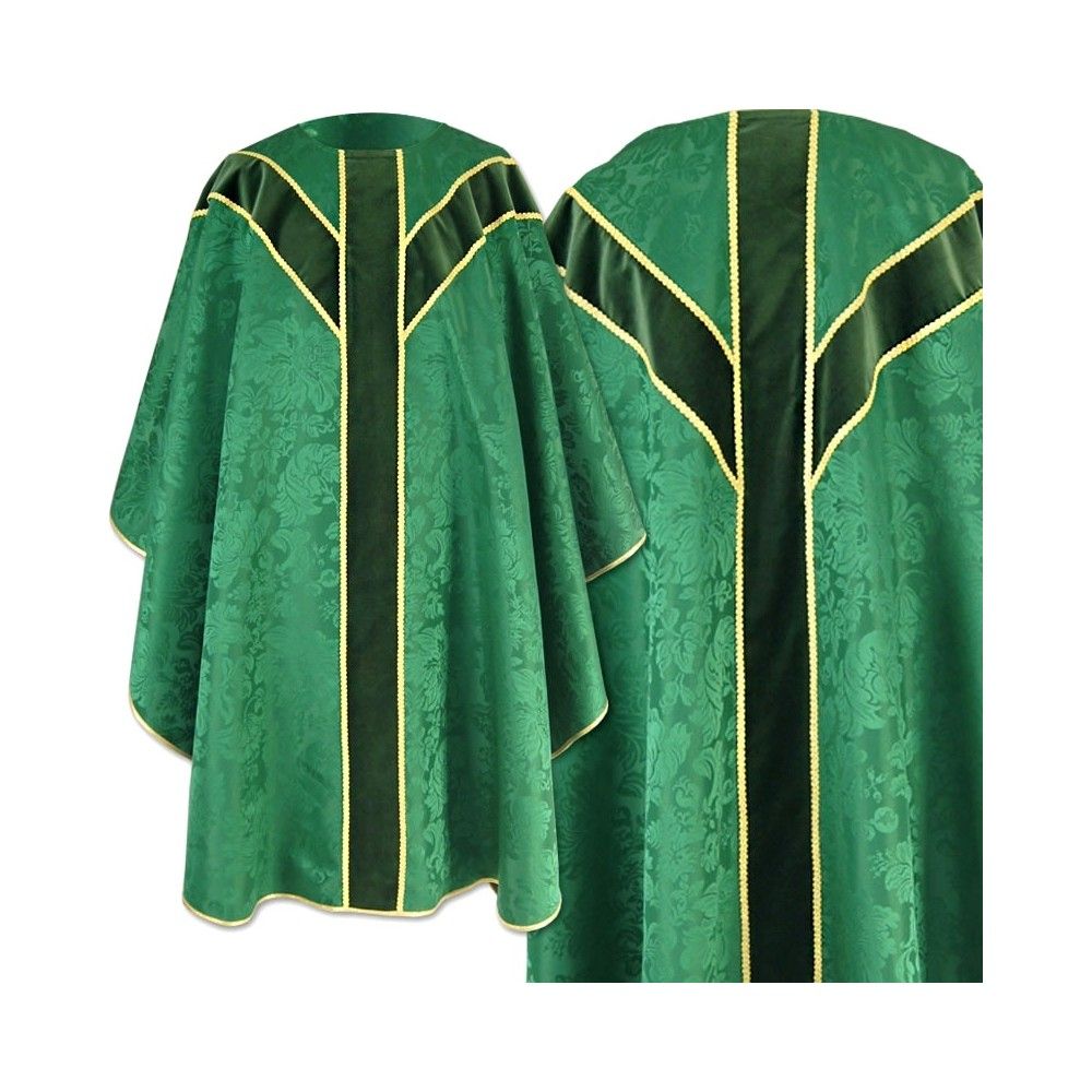 Ornat Semi-Gotycki - kolory liturgiczne (38) - Ornaty Semi Gotyckie - zdjęcie 7 - Ornat Semi-Gotycki - kolory liturgiczne (38)