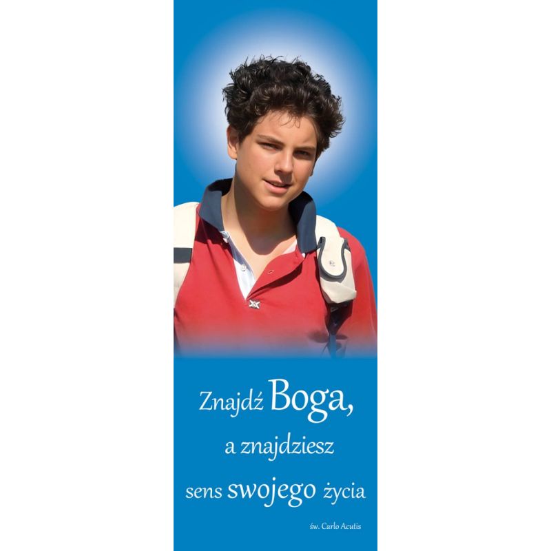 Baner Święty Carlo Acutis - Święci i Błogosławieni - Baner Święty Carlo Acutis