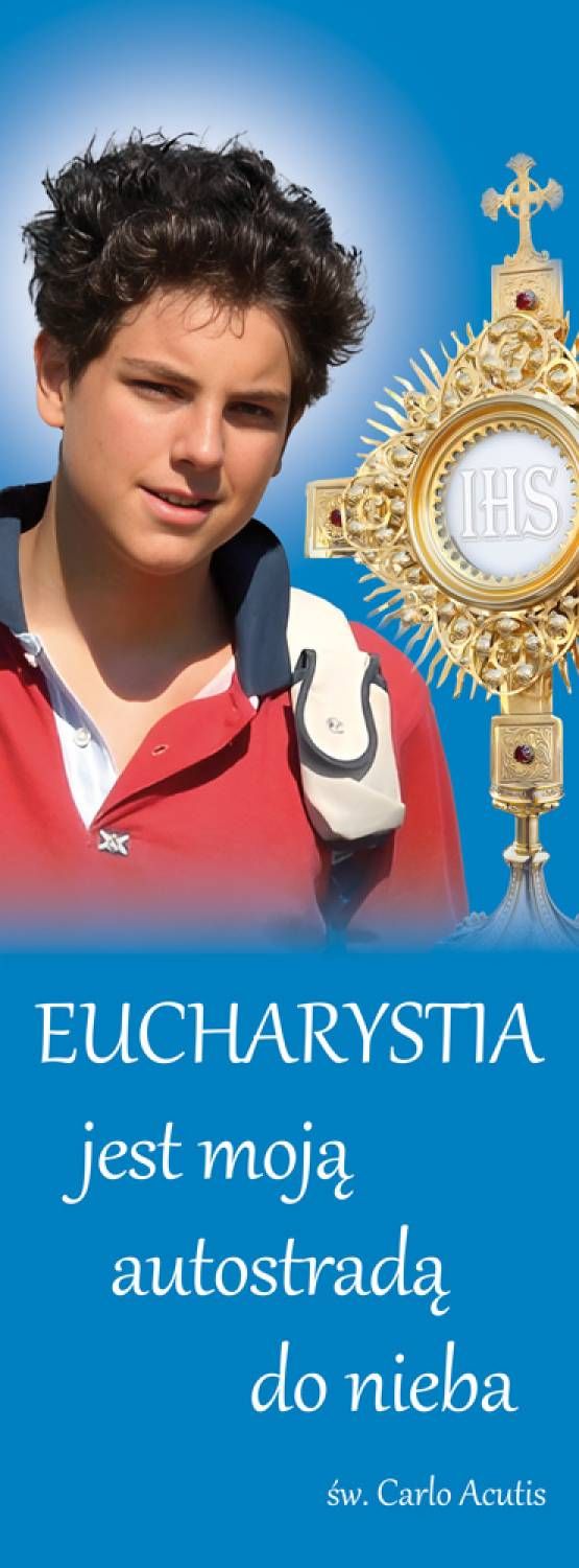 Baner Święty Carlo Acutis - Święci i Błogosławieni - Nowość