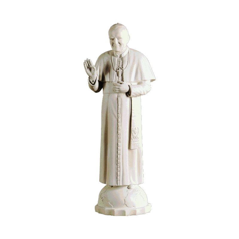 Figura Jana Pawła II - wysokość: 62 cm - Święci - Figura Jana Pawła II - wysokość: 62 cm