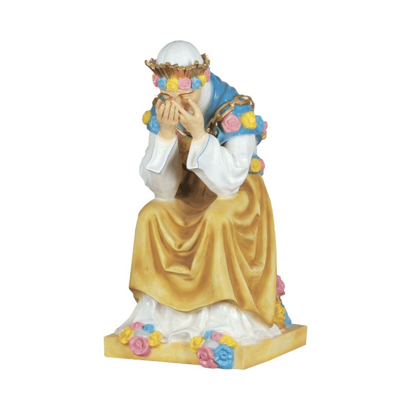 Figura Matka Boża Saletyńska - 84 cm - Matka Boża Saletyńska - Figura Matka Boża Saletyńska - 84 cm