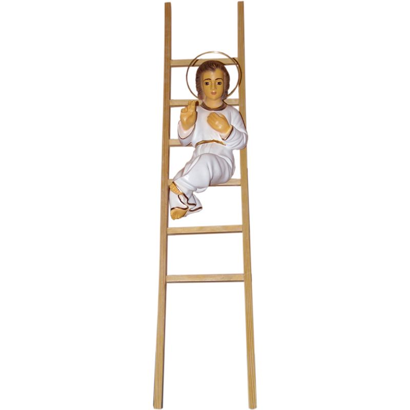 Figura Dzieciątko adwentowe – na drabince 32/98 cm - Chrystus - Figura Dzieciątko adwentowe – na drabince 32/98 cm