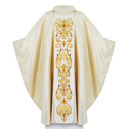 Ornat haftowany Boże Narodzenie (6U) - Ornaty z wizerunkiem świętych - zdjęcie 2 - Ornat haftowany Boże Narodzenie (6U)