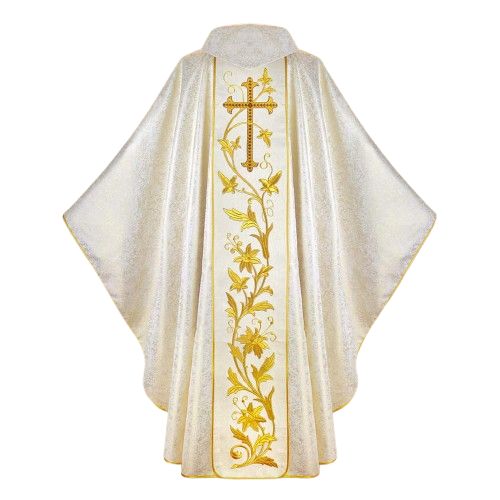 Ornat haftowany Boże Narodzenie (7U) - Ornaty z wizerunkiem świętych - zdjęcie 3 - Ornat haftowany Boże Narodzenie (7U)