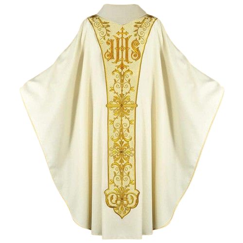 Ornat haftowany Boże Narodzenie (7U) - Ornaty z wizerunkiem świętych - zdjęcie 2 - Ornat haftowany Boże Narodzenie (7U)