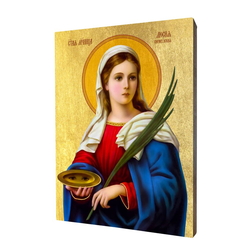 Ikona św. Łucja - Święci i Błogosławieni - Nowość