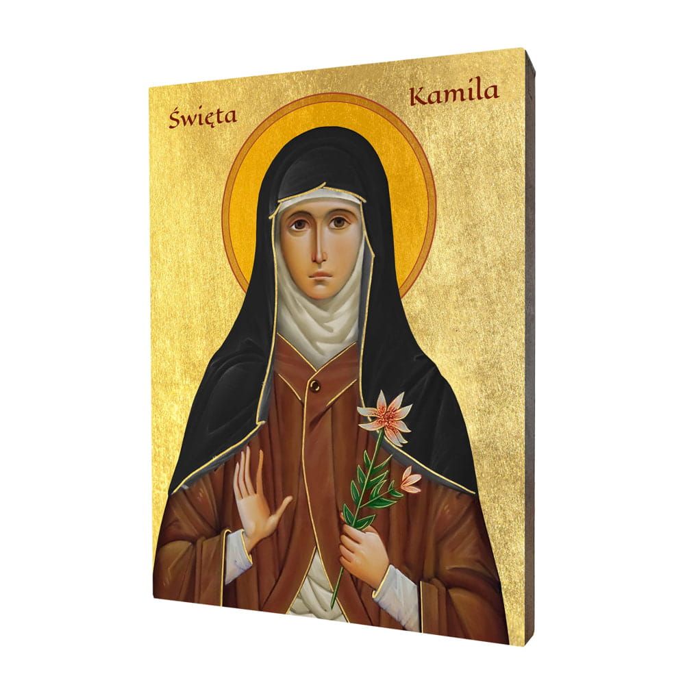 Ikona religijna święta Kamila - Święci i Błogosławieni - Nowość