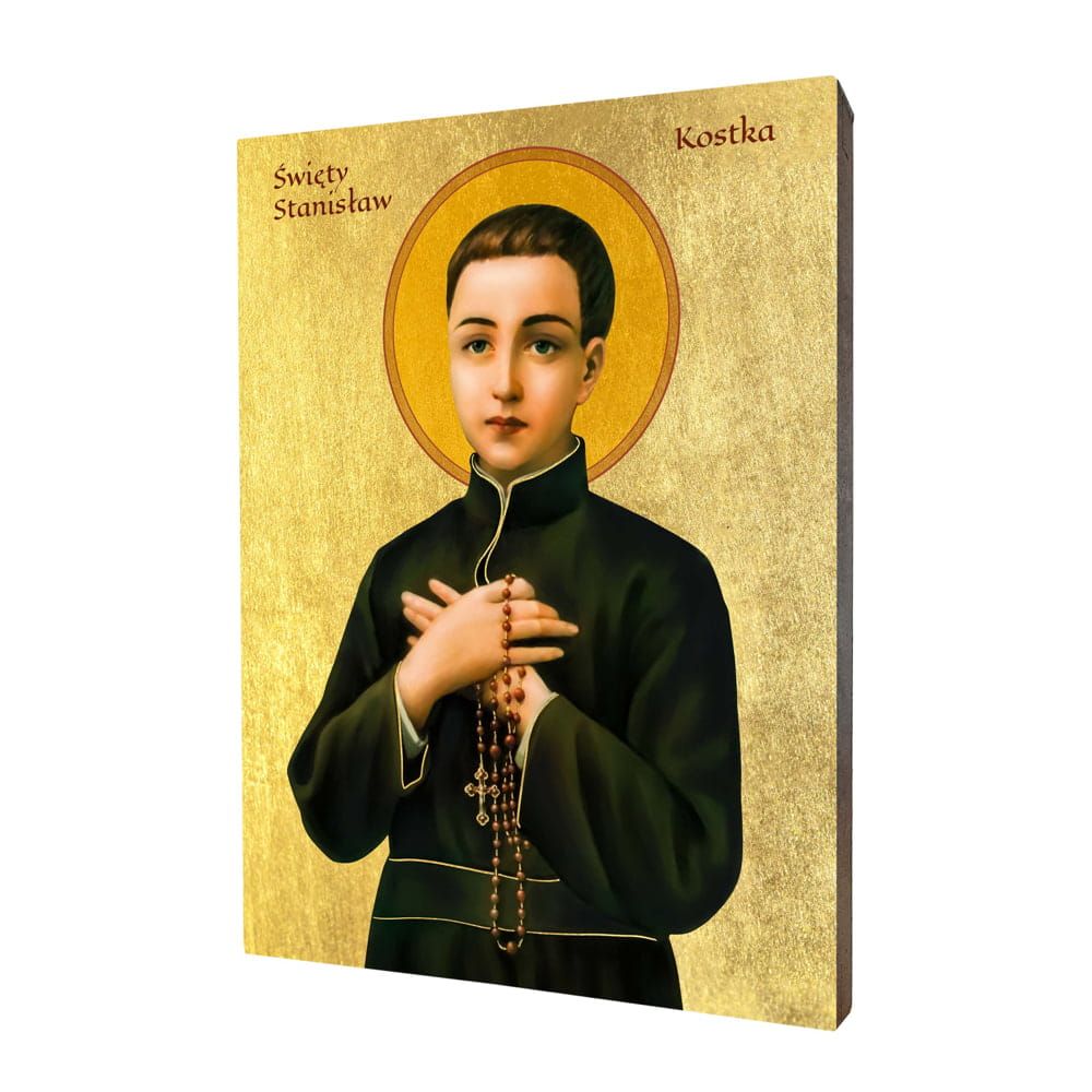 Ikona święty Stanisław Kostka - Święci i Błogosławieni - Nowość