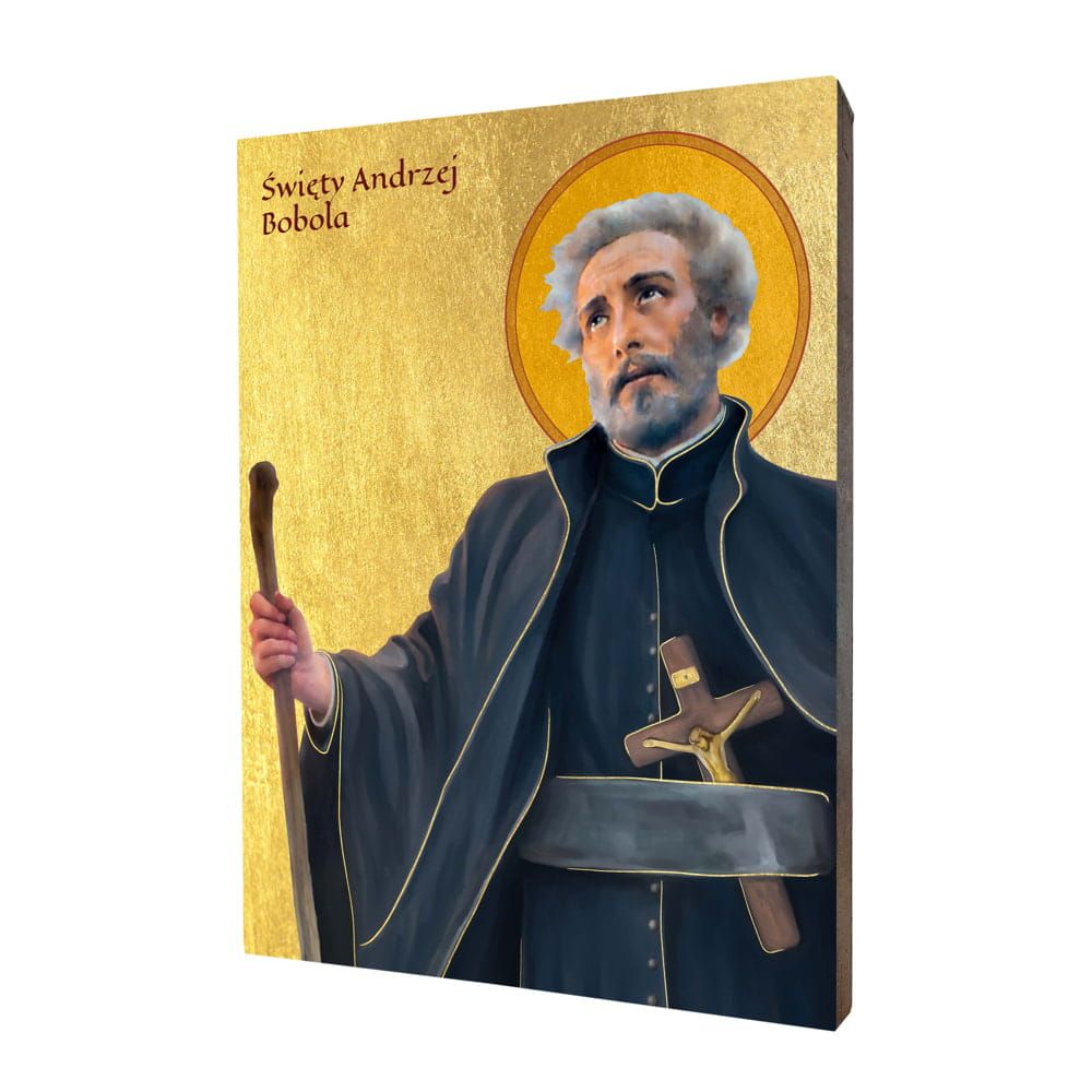Ikona święty Andrzej Bobola, Patron Polski - Święci i Błogosławieni - Nowość
