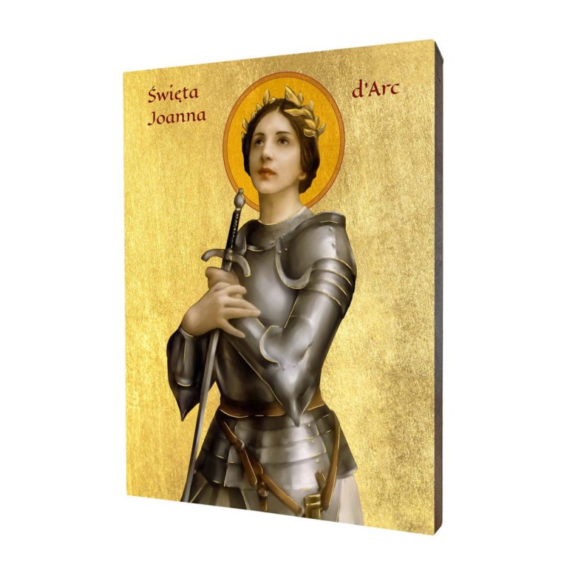 Ikona religijna święta Joanna d'Arc - Dziewica Orleańska - Święci i Błogosławieni
