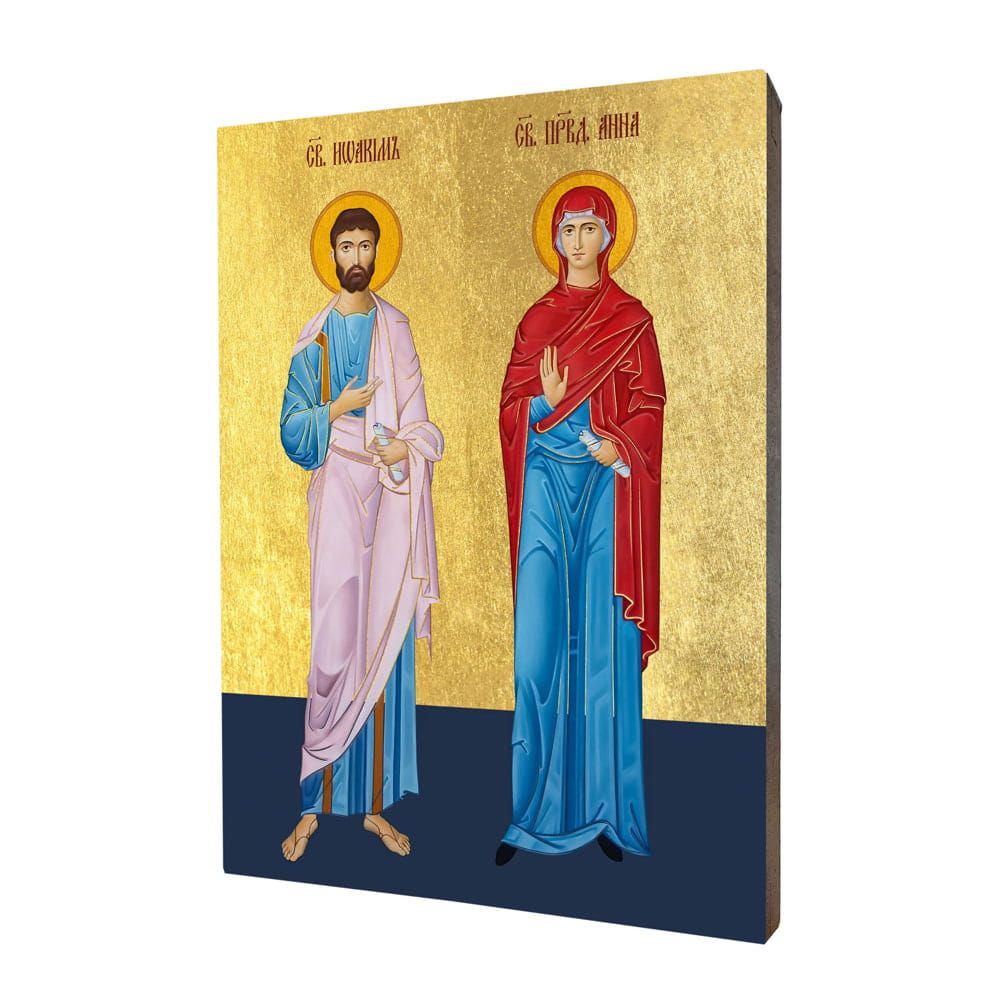 Ikona święci Joachim i Anna, rodzice Matki Bożej - Święci i Błogosławieni - Nowość
