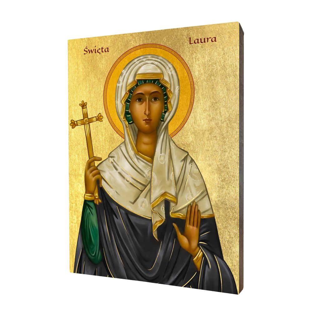 Ikona świętej Laury, męczennicy z Kordoby - Święci i Błogosławieni - Nowość