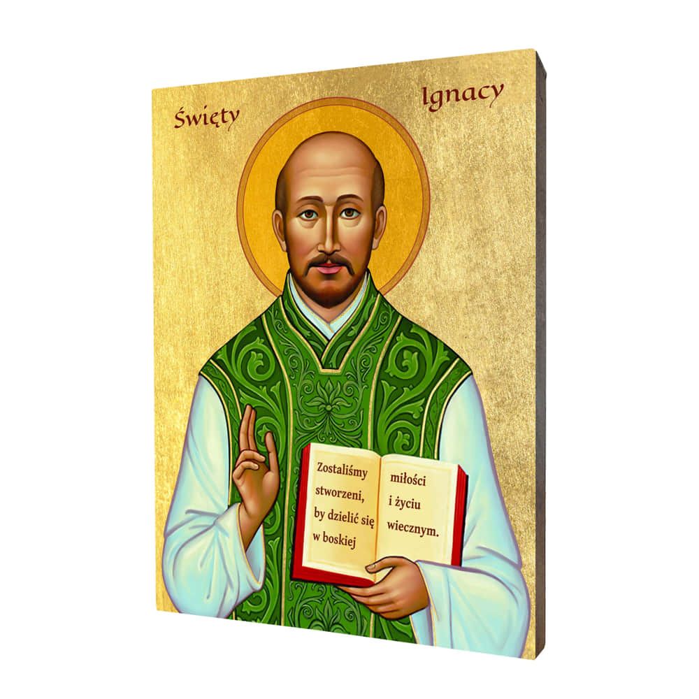 Ikona świętego Ignacego Loyoli - Święci i Błogosławieni - Nowość