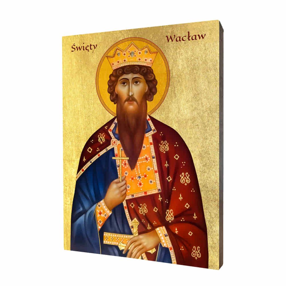 Ikona świętego Wacława - Święci i Błogosławieni - Nowość