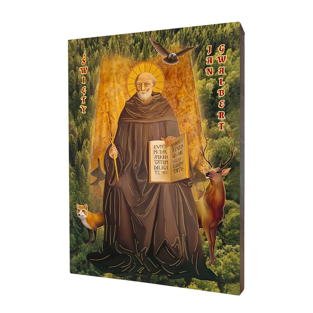 Ikona święty Jan Gwalbert - Święci i Błogosławieni - Nowość