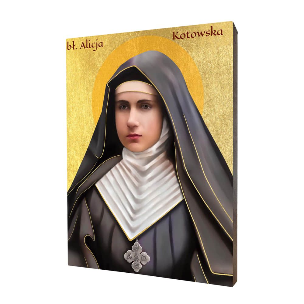 Ikona błogosławionej Alicji Kotowskiej - Święci i Błogosławieni - Nowość