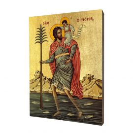 Święty Krzysztof, ikona religijna - Święci i Błogosławieni