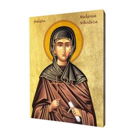 Ikona świętej Melanii Młodszej - Święci i Błogosławieni