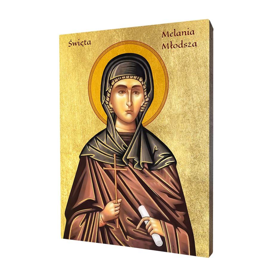 Ikona świętej Melanii Młodszej - Święci i Błogosławieni - Nowość