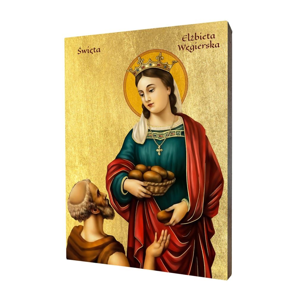 Ikona święta Elżbieta Węgierska - Święci i Błogosławieni - Nowość