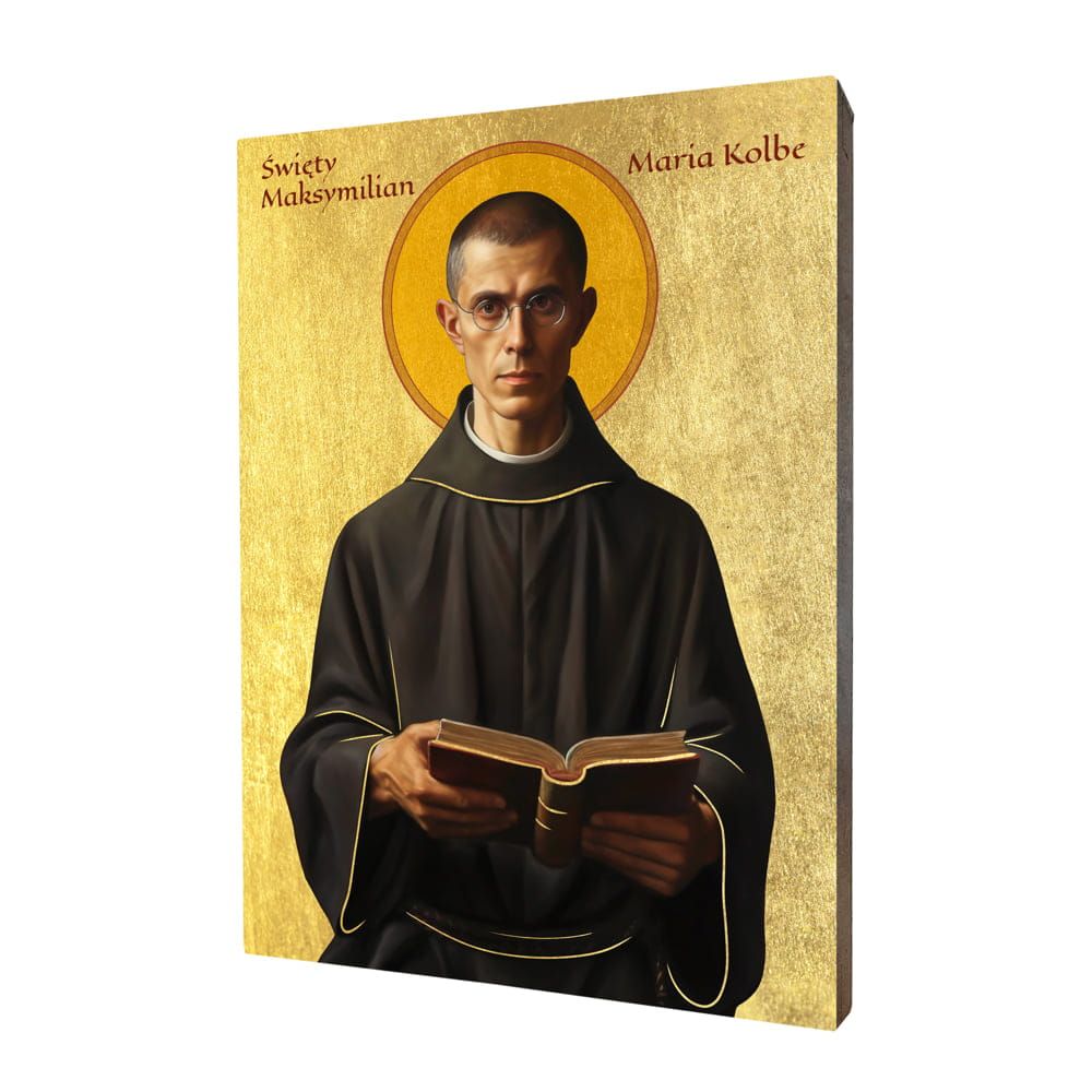 Ikona świętego Maksymiliana Marii Kolbe - Święci i Błogosławieni - Nowość