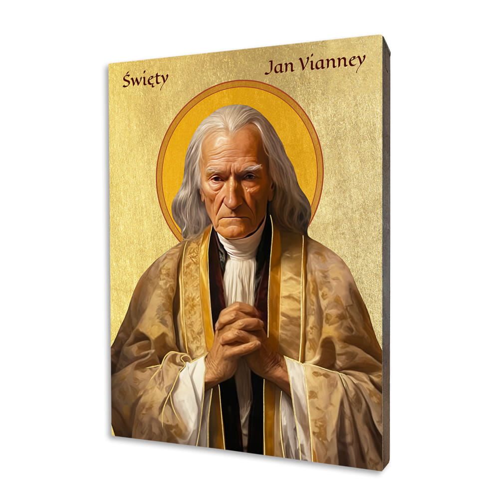 Ikona święty Jan Maria Vianney - Święci i Błogosławieni - Nowość
