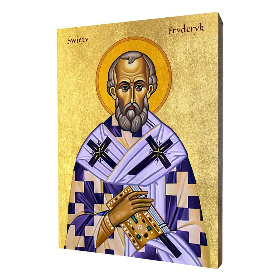 Ikona Świętego Fryderyka - Święci i Błogosławieni - Nowość