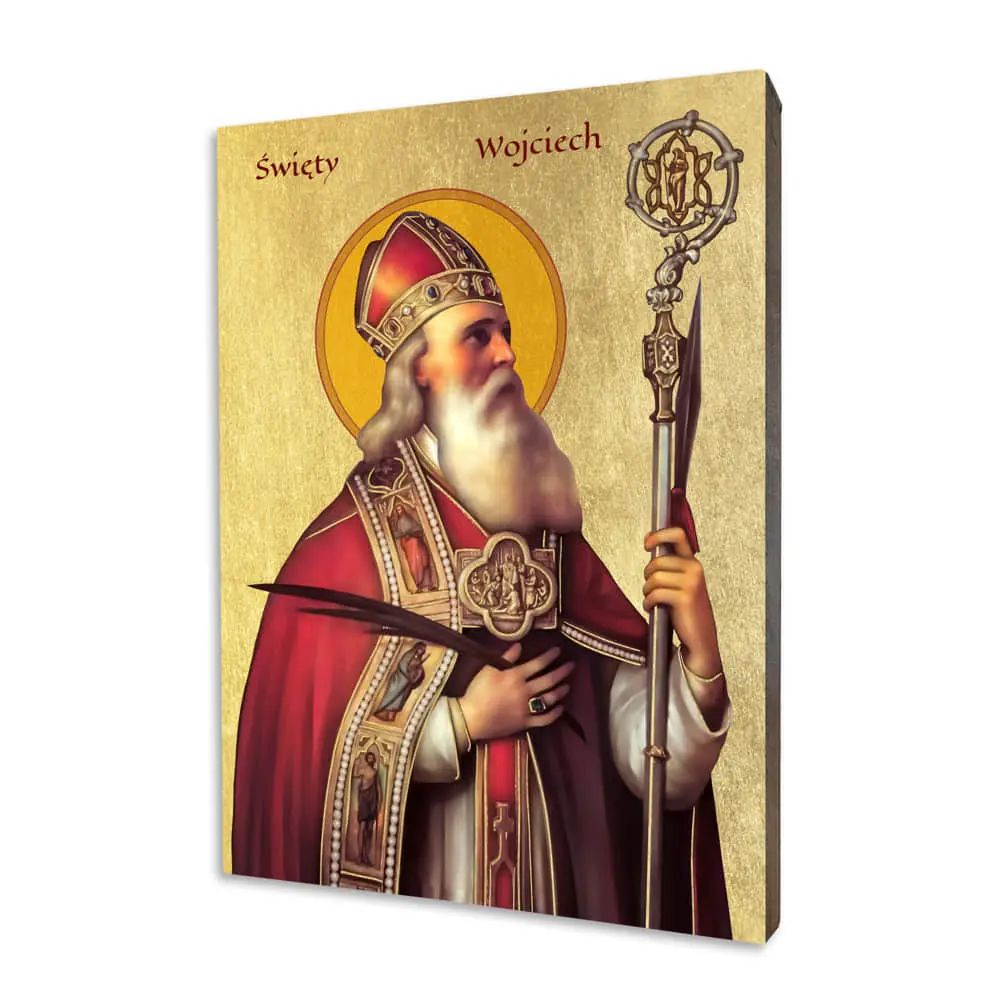 Ikona święty Wojciech - Święci i Błogosławieni - Nowość